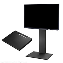 壁よせTVスタンド ハイタイプ V2(2020モデル)+棚板ラージセット