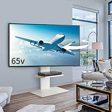 さらに快適 首振り壁よせTVスタンド ロータイプ V3+棚板ラージセット