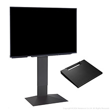 背面収納付壁よせTVスタンド ハイタイプ V3+棚板レギュラーセット