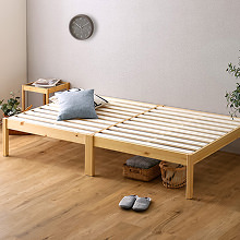 無駄のない佇まい 組立簡単すのこベッド ハイタイプ (セミシングルショート)