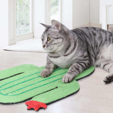 爪とぎに最適 サイザル麻猫用マット 傷防止 耐久性のある滑り止めパッド