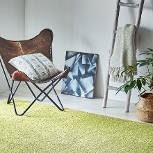 [50×50] 取り外し簡単 シンプルソフトラグ イエローグリーン (6枚入り)