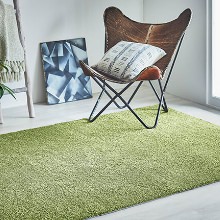 [50×50] 自宅で水洗い可能 シンプルソフトラグ オリーブ (64枚入り)