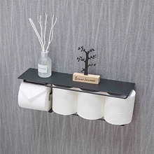 タオルも掛けられる アイアン式トイレットペーパーホルダー ストックタイプ