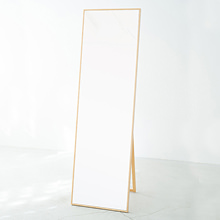シンプルが心地良い スリムフレームスタンドミラー (50×160cm)