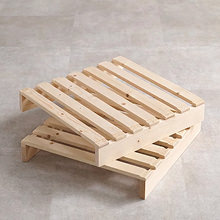 天然木パインの温もりを感じる パレットベッド専用 追加床板 2枚組・幅50cm