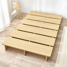余白で魅せる ロースタイル ステージベッド (シングル)