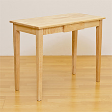 天然木の温もりを感じられる 木製テーブル(デスク)90×45cm