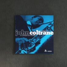 [30×30] ブルー系でかっこいい ジョン・コルトレーンのファブリックパネル