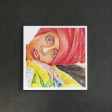 [30×30]人物画でお部屋を素敵に飾る TATSUNARYのアートパネル