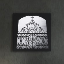 [30×30]モノクロがお洒落なアート cruce&co.のアートパネル