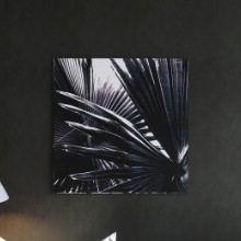 モノクロが作り出すインテリアスタイル cruce&co.のファブリックパネル