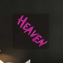 目を引くデザインがおしゃれな空間を演出 HEAVEN/アートのインテリアパネル