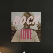 音楽やロックが好きな方々にぴったり Rockなインテリアパネル