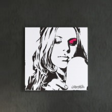 [30×30] 壁掛けインテリアにファブリックパネル/YOICHIRO C