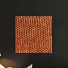 デザイン性が高くお部屋のアクセントにぴったり 伝統模様のアートパネル