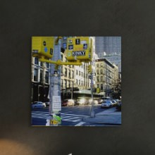 センスあふれる日常をお部屋に ニューヨークの風景写真を使ったファブリックパネル