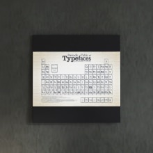 [30×30] おしゃれな周期表アート タイポグラフの壁掛けインテリアパネル