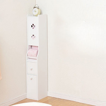 残りが見えるペーパー収納 トイレラック スリムタイプ