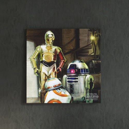 30×30] 色褪せない美しさ 【スターウォーズ】EP7のファブリックパネル