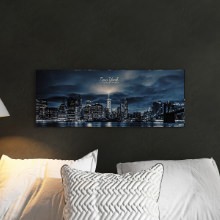 [30×78.5]100万ドルの夜景をご自宅に ニューヨークのファブリックパネル