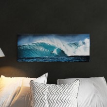 [30×78.5] お部屋に躍動感を サーフィンのアートパネル