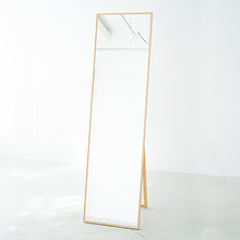 シンプルが心地良い スリムフレームスタンドミラー (42×153cm)