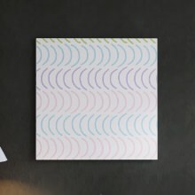 淡い色のデザインでお部屋を優しい雰囲気に演出する 北欧のウォールデコ