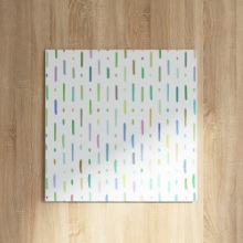 爽やかな色合いとおしゃれなデザインが魅力的な 北欧のファブリックボード