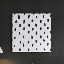 手書き風のかわいい 幾何学模様のファブリックボード