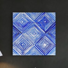 窓のように明るく立体感もあるすっきりとした直線模様 幾何学模様の