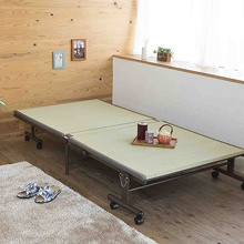 来客用にも便利な 畳式折りたたみベッド (シングル)