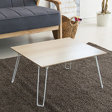 心地良いマットな質感の 折りたたみローテーブル 幅60cm