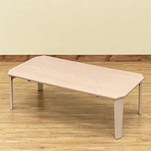 折り畳み収納ができるコンパクトなサイズ 折畳みテーブル
