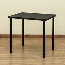 マルチに使えるシンプルデザイン フリーテーブル 75×60cm