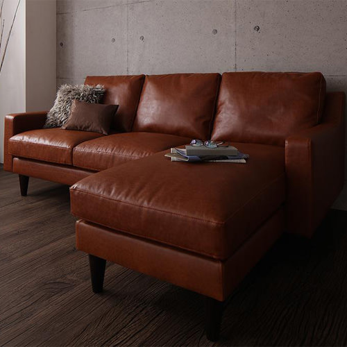 時の流れを感じてくつろぐ ビンテージコーナーカウチソファの詳細