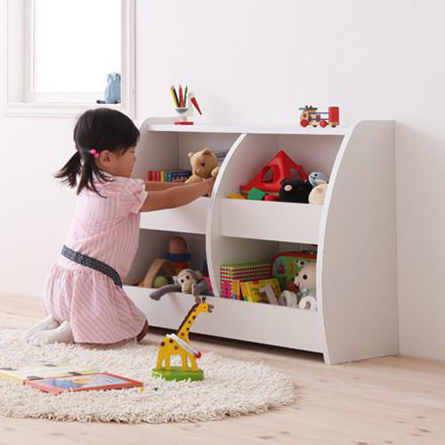 大人になっても使いたい シンプルキッズ収納家具 おもちゃ箱