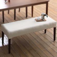 着回しコーデが出来る カバーリングチェアダイニング ベンチ