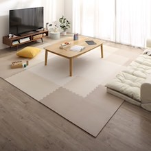 ジョイントマット 8mm厚 45cm角×48枚 (6畳サイズ) リラックスモカ3