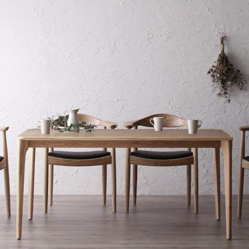 特別な家具 天然木オーク無垢材北欧デザイナーズダイニング テーブルの詳細 | カヴァース