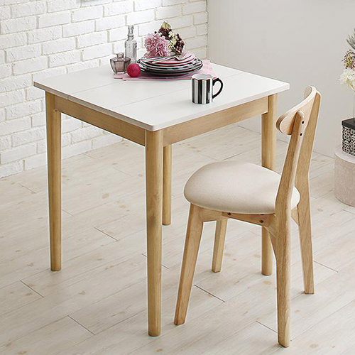 大人女子を作る カワイイテイストダイニング テーブル W68タイプ の詳細 カヴァース