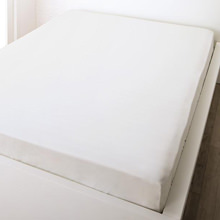日本製・綿100％地中海リゾートデザインカバーリング ベッド用ボックスシーツ