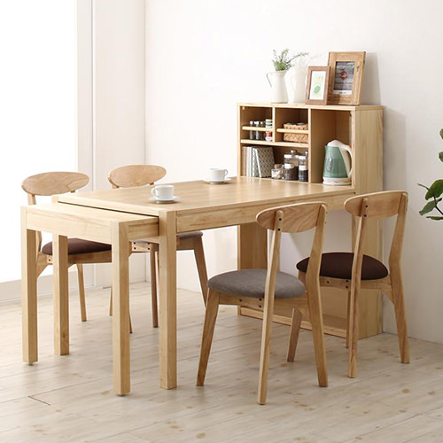 ✨収納棚付き・伸縮ダイニングテーブル【テーブル本体のみ】※椅子別売り購入必要✨ 楽天市場】伸縮 ダイニングテーブルセット 4人 棚付き 収納付き 4人