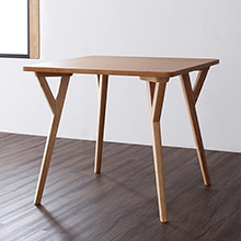 個性的なベーシック 北欧モダンデザインダイニング テーブル