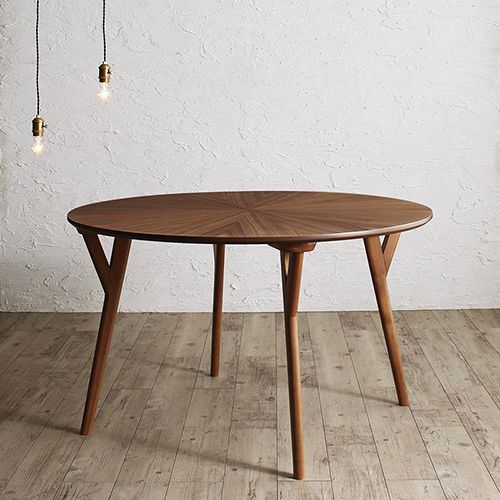 ひと味違う美しさ 北欧デザイン丸テーブルダイニング テーブル