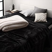 贅沢な寝心地 プレミアムマイクロファイバー毛布・敷パッド 毛布