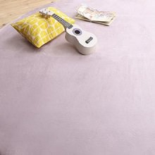 [185×185] おしゃれなスモーキーカラー 厚みが選べる ニュアンスカラーの洗えるシャギーラグ 厚さ20mm ピンク