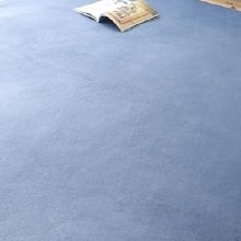 [185×240] おしゃれなスモーキーカラー 厚みが選べる ニュアンスカラーの洗えるシャギーラグ 厚さ20mm ネイビー