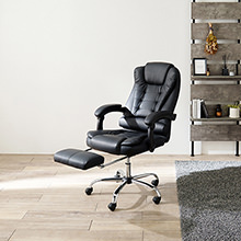 ゆったりと座れるハイバックタイプ リクライニングチェアの詳細