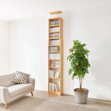 シンプルでどんなお部屋にも馴染みやすい 突っ張りラック (ホワイト)の